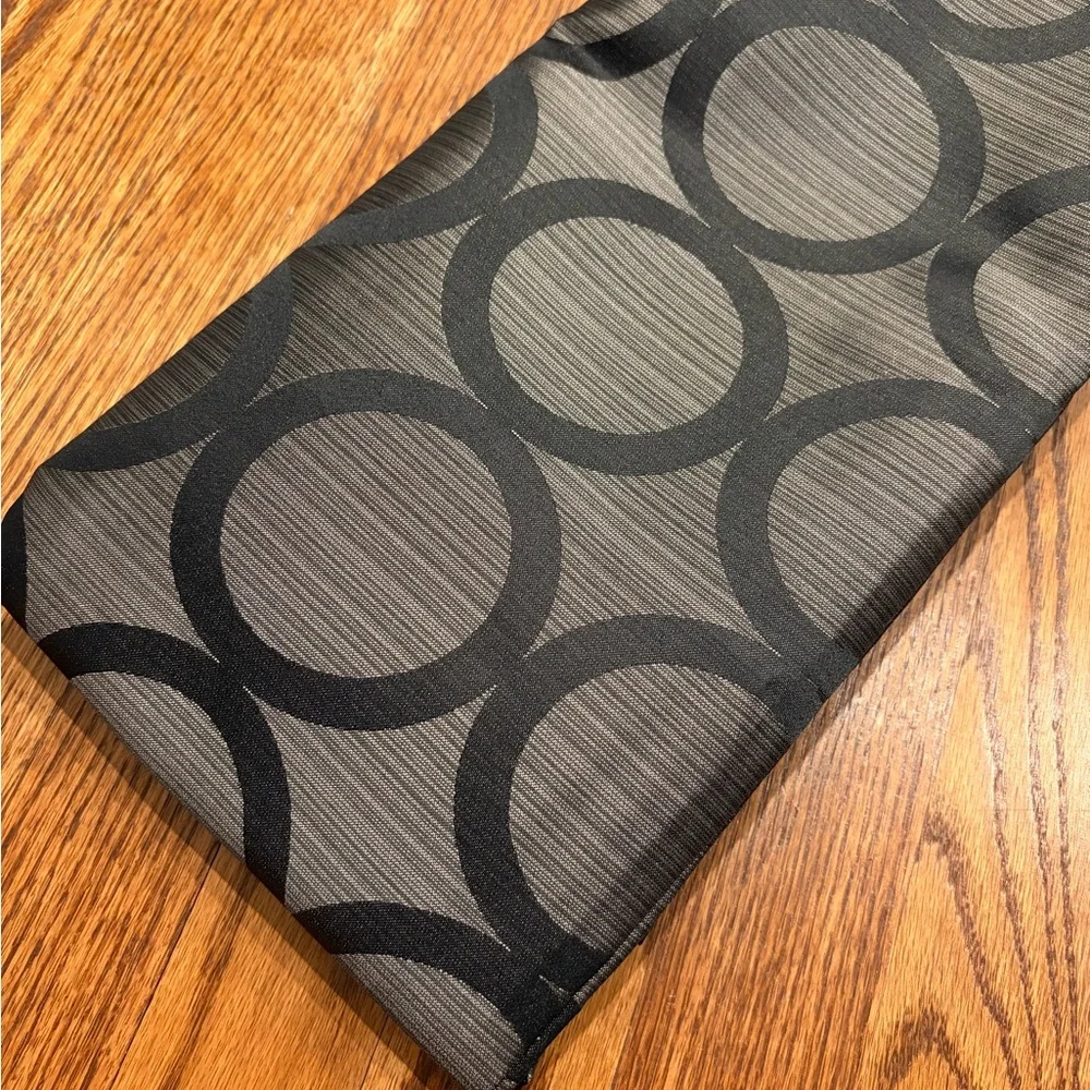 Black Grommet Panel Curtain (52in by 84in)